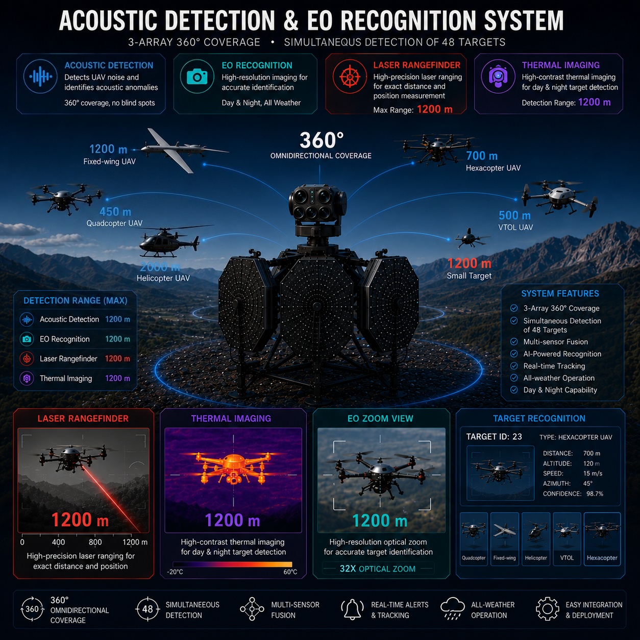 4-in-1 Detection Technology